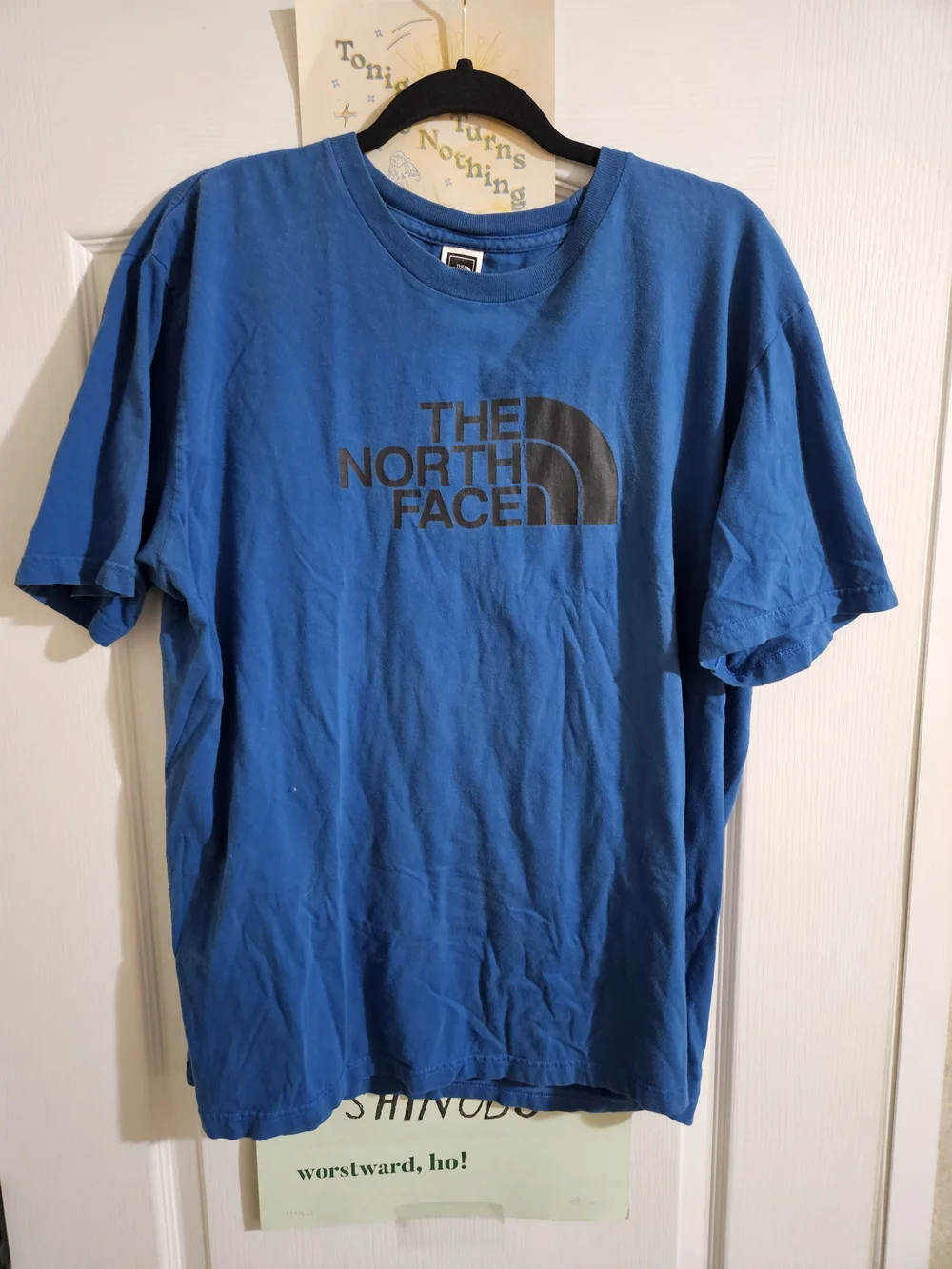 The North Face Men’s Short Sleeve Logo T‑Shirt — Blue